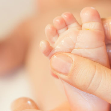 Mutter und Kind -  Babymassage